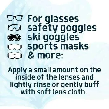 Reef-Friendly Mask Defogger for Glasses & Sports Gear