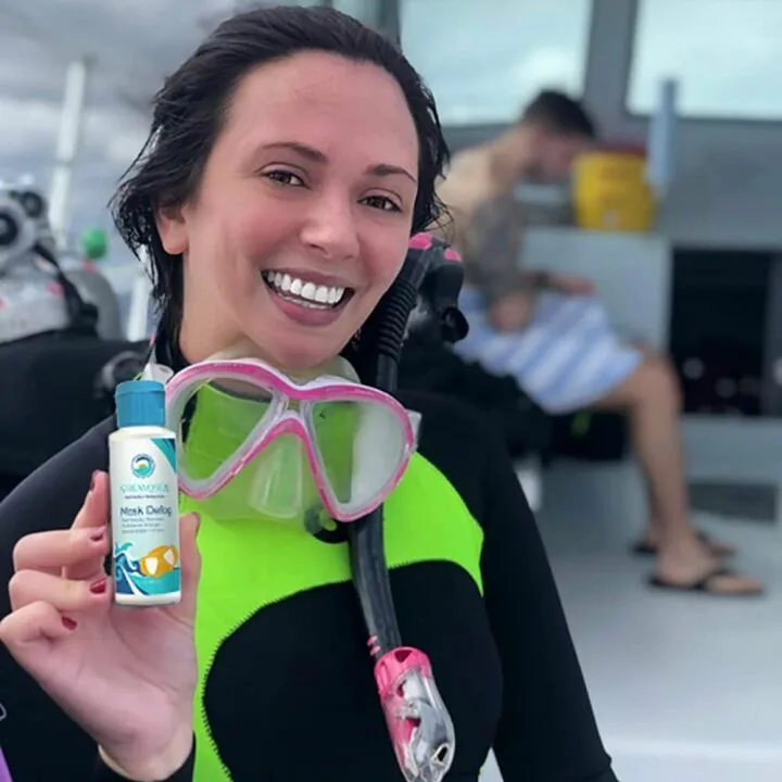 Reef-Friendly Mask Defogger for Glasses & Sports Gear