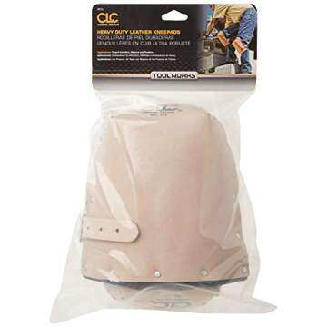 CLC Custom Leathercraft 313 Heavy Duty Leather Kneepads - Ultimate Comfort & Durability
