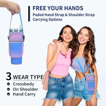 GOEWY Water Bottle Carrier for Stanley 40 oz Tumbler