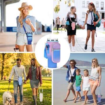 GOEWY Water Bottle Carrier for Stanley 40 oz Tumbler