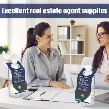 Eersida Open House Water Bottle Hang Tags (50 Pieces)