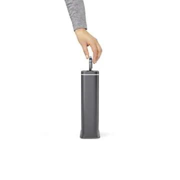 simplehuman Cleanstation Phone Sanitizer with UV-C Light, Slate Stainless Steel