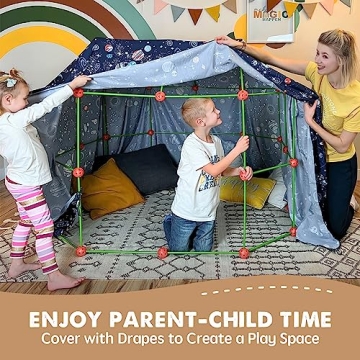 Tiny Land Fort Building Kit for Kids Creative Fun