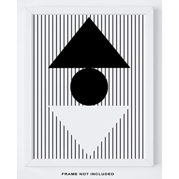 Stunning Black and White Geometric Wall Art Prints