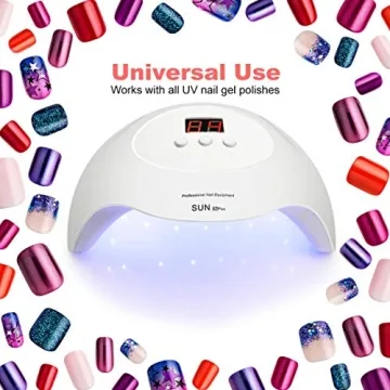PHIAKLE UV LED Nail Lamp for Perfect Home Manicures