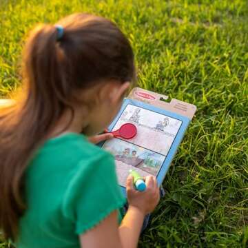 Melissa & Doug Water Wow! Outdoor Adventure Deluxe Water-Reveal Pad - Fun Activity for Kids on the G...