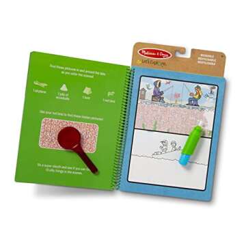 Outdoor Adventure Water-Reveal Pad for Kids Aged 5-8