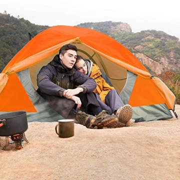 Lightweight Backpacking Tent for 2-4 People