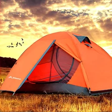 Lightweight Backpacking Tent for 2-4 People