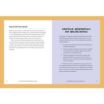 Law of Attraction Manifestation Journal: A Guided Journal for Manifesting Your Deepest Desires