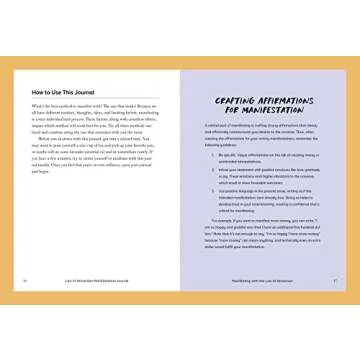 Law of Attraction Manifestation Journal: A Guided Journal for Manifesting Your Deepest Desires