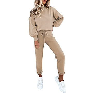 Fixmatti Women's 2 Piece Matching Sweatsuit Set for Casual Wear