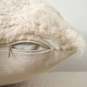 Soft Thick Faux Wool Pillow Covers for Ultimate Comfort