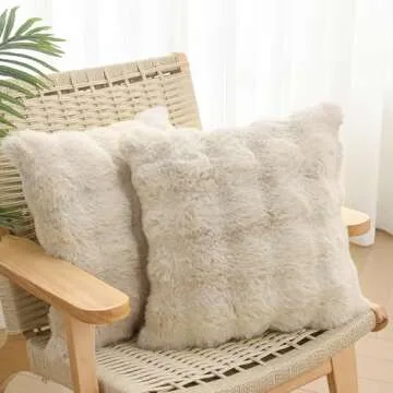 Soft Thick Faux Wool Pillow Covers for Ultimate Comfort