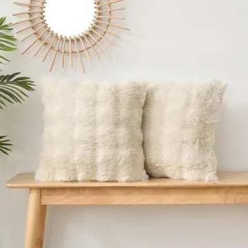 Soft Thick Faux Wool Pillow Covers for Ultimate Comfort