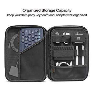 tomtoc Portfolio Case for 11 Inch iPad Pro M4 & iPad Air M2 2024, iPad Pro M2&M1, 10.9-in iPad Air 5...