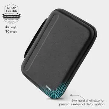 tomtoc Portfolio Case for 11 Inch iPad Pro M4 & iPad Air M2 2024, iPad Pro M2&M1, 10.9-in iPad Air 5, 10.9-in iPad 10, Carrying Storage Sleeve Bag with Accessories Compartment