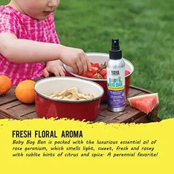 YAYA ORGANICS Baby Bug BAN - All-Natural Insect Repellent