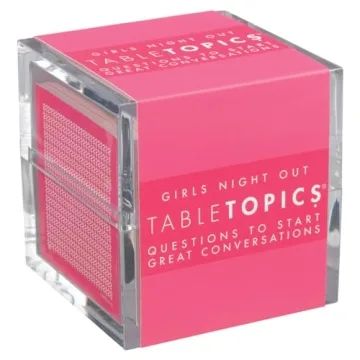 TableTopics Girls Night Out: A Ladies' Night Game with 135 Conversation Cards for Tons of Girl Talk, Entertaining Bachelorette Parties