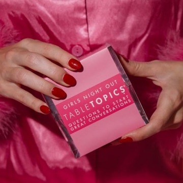 TableTopics Girls Night Out: A Ladies' Night Game with 135 Conversation Cards for Tons of Girl Talk, Entertaining Bachelorette Parties