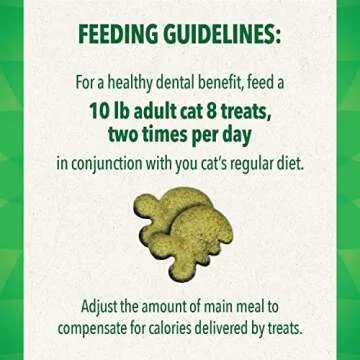 Greenies Feline Natural Dental Care Cat Treats Tempting Tuna Flavor, 21 oz. Tub