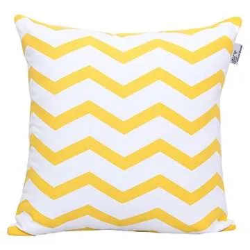 ACCENTHOME Decorative Cotton Pillow Covers Set of 4