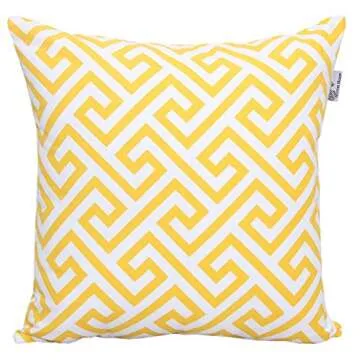 ACCENTHOME Decorative Cotton Pillow Covers Set of 4