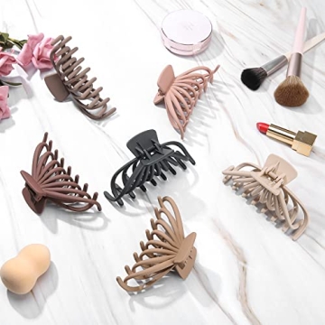 Lolalet 4.8 Inch Extra Large Hair Claws for Thick Hair