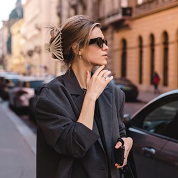 Lolalet 4.8 Inch Extra Large Hair Claws for Thick Hair