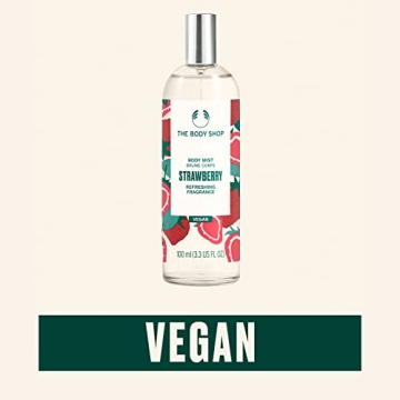 Strawberry Body Mist - Refreshing Vegan Scent - 3.3 oz