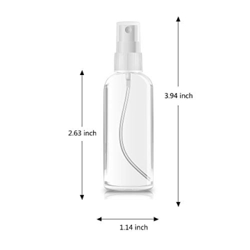ZEROFIRE Travel Spray Bottles 1oz Mini Atomizers for Any Occasion