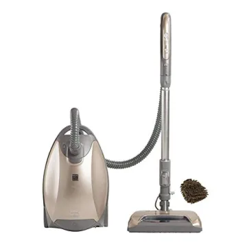 Kenmore Elite 81714 Pet Friendly Ultra Plush Bagged Canister Vacuum with Pet PowerMate, HEPA, Extend...