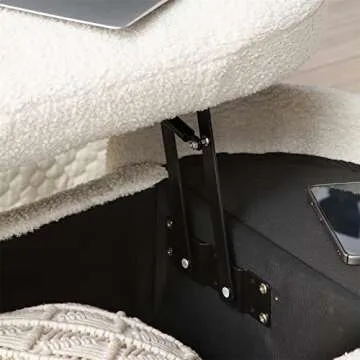 Polibi Multifunctional Storage Bench with Lift-Top Design