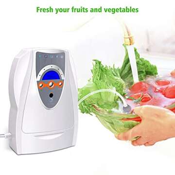WSTA Portable Ozone Purifier,Multipurpose Ozone Machine for Air, Water, Food, Home, Room, Office-White