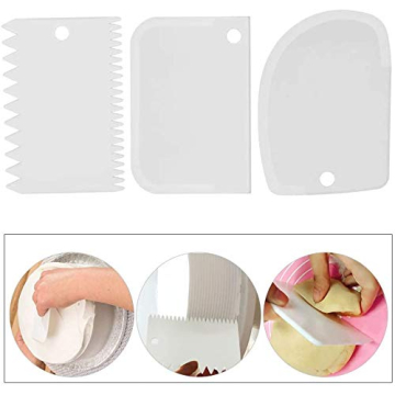 Dough Bowl Scraper Kit for Pastry and Baking Lovers