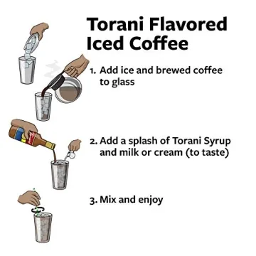 Torani Brown Sugar Cinnamon Syrup for Drinks and Desserts