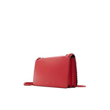 ALDO Women's Medium Greenwald Crossbody Bag, Red