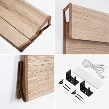 SmartWings Motorized Roman Shades for Windows