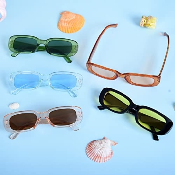Colorful 10-Pack 90s Sunglasses for Parties and Outings