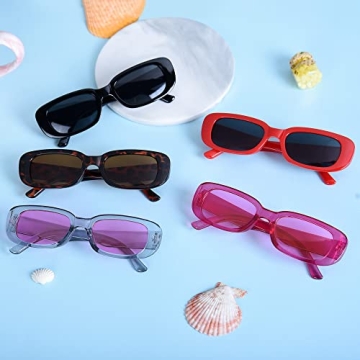 Colorful 10-Pack 90s Sunglasses for Parties and Outings