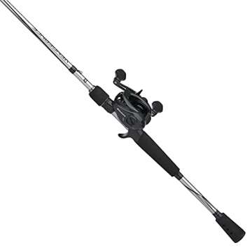 Abu Garcia Vengeance Low Profile Baitcast Reel and Fishing Rod Combo - Premium Performance