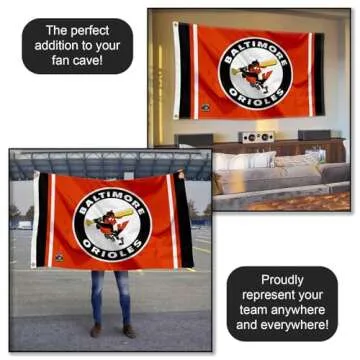 WinCraft Baltimore Orioles Vintage Flag for Tailgating