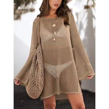 Stylish ANRABESS Women Swim Coverup for 2024