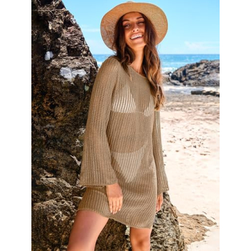 Stylish ANRABESS Women Swim Coverup for 2024