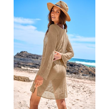 Stylish ANRABESS Women Swim Coverup for 2024