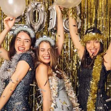 Vintage Disco Ball Headband, 70s Disco Costume Accessory - 20mm/0.8inch Disco Birthday Party Decor for Women Girls