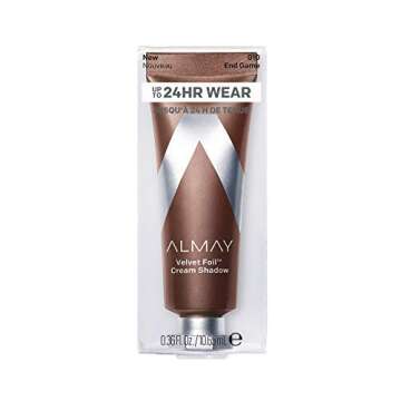 Almay Velvet Foil Cream Shadow: All-Day Metallic Eyeshadow