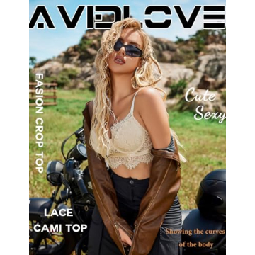 Avidlove Floral Lace Crop Bralette for Stylish Women