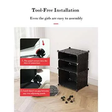 C.G Life Shoe Cabinets: Stylish 6-Tier Organizer for All Spaces